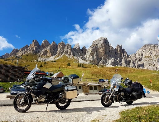 Motorreis-Italie